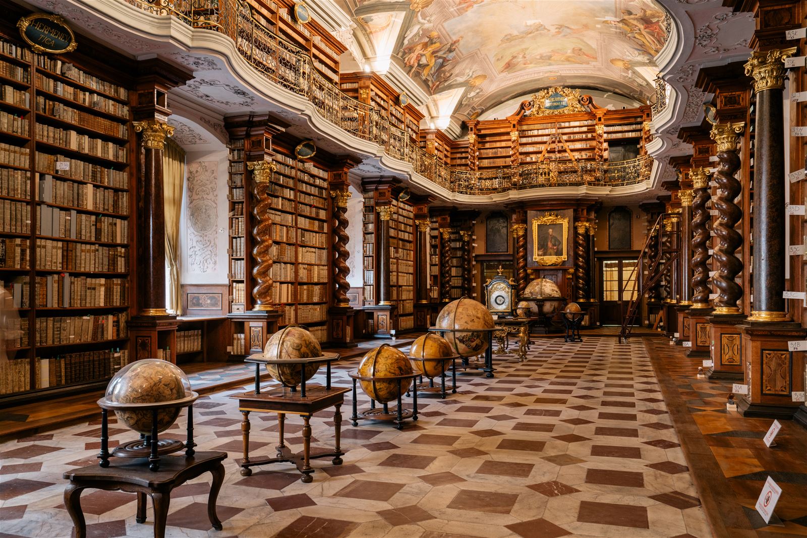 Clementinum Baroque Library
